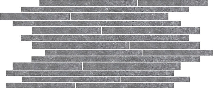 RAK Fashion Stone - Grey - Thin Muretto Mosaic